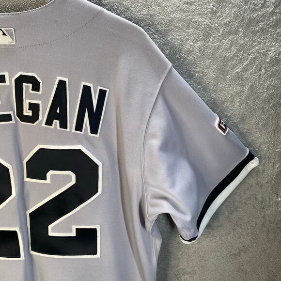 Chicago White Sox Keegan #22 MLB Majestic Authentic‎ Baseball Jersey Gray - Picture 8 of 16